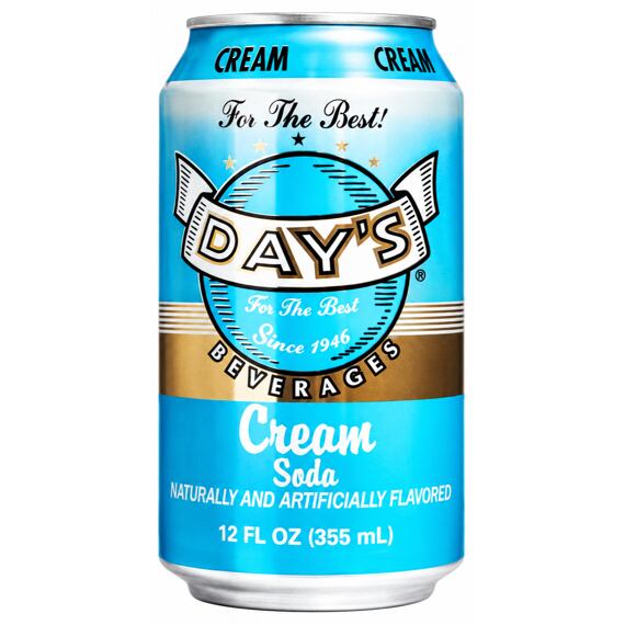 Day's Soda sycený nápoj s příchutí Cream Soda 355 ml