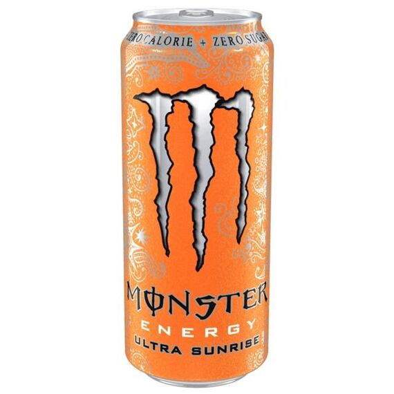 Monster USA Ultra sycený energetický nápoj s příchutí pomeranče a mandarinky se sladidly 473 ml