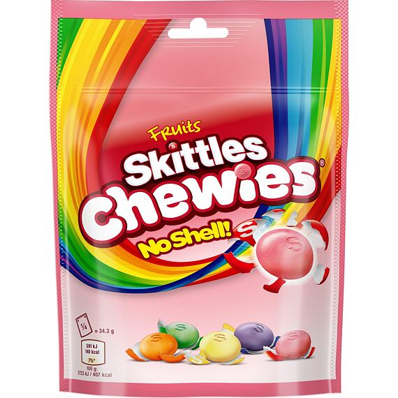 Skittles chewy candies with fruit flavors 137 g