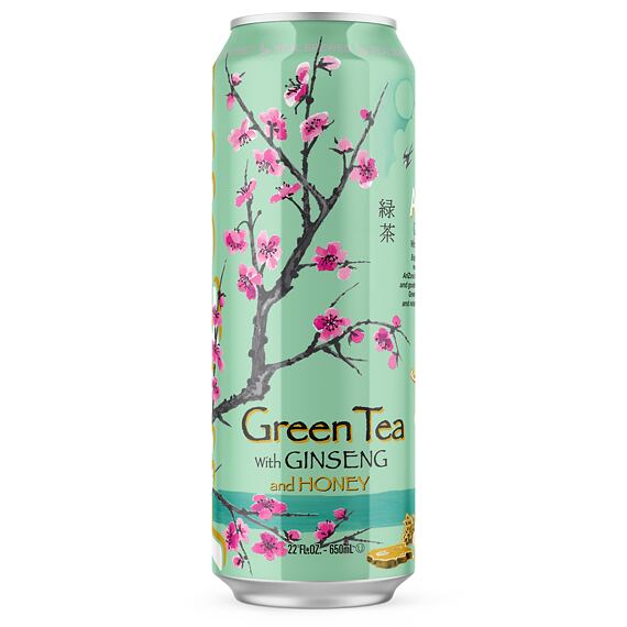Arizona zelený ledový čaj s ženšenem a medem 650 ml