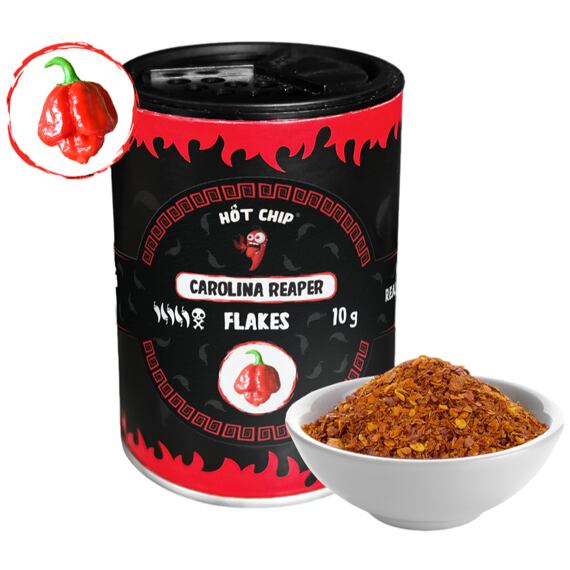 Hot-Chip Carolina Reaper chilli vločky 10 g