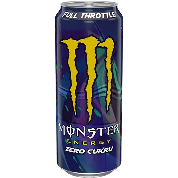 Monster EU Full Throttle energetický nápoj s příchutí broskve a nektarinky 500 ml