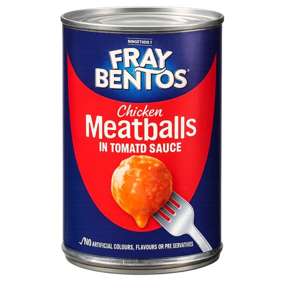 Fray Bentos kuřecí masové kuličky v rajčatové omáčce 380 g