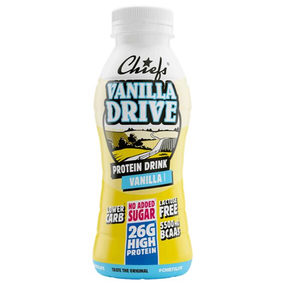 Chiefs proteinový nápoj s příchutí Vanilla Drive 330 ml