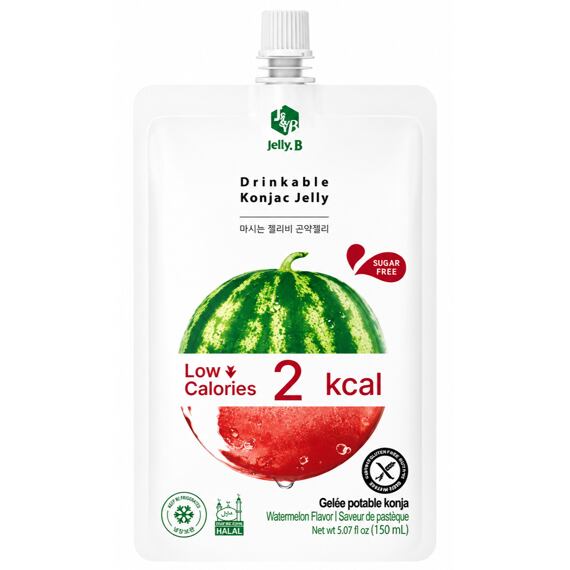 Keumkang KOR nízkokalorické konjakové želé s příchutí vodního melounu 150 ml