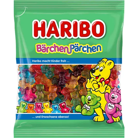 Haribo DE Bärchen Pärchen Gummy Bears 160 g