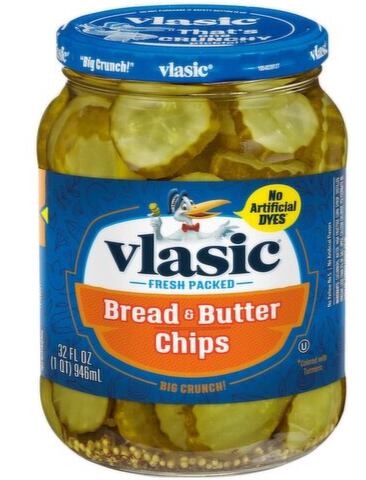Vlasic US nakládané plátky okurek ve sladkokyselém nálevu 946 ml