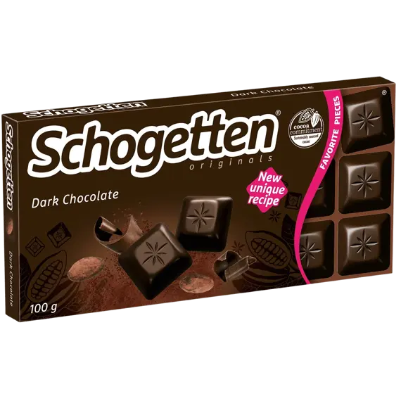 Schogetten DE hořká čokoláda 100 g