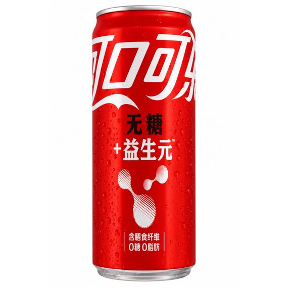 Coca-Cola CN Zero Prebiotics and Fiber sycená limonáda s vlákninou 330 ml