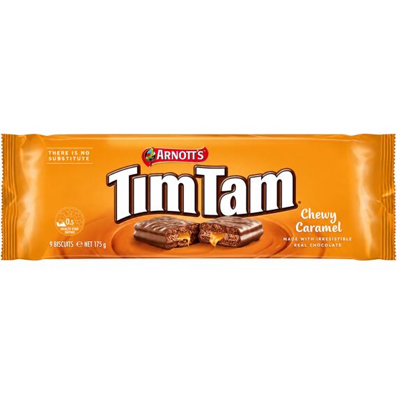 Tim Tam caramel chocolate biscuits 175 g