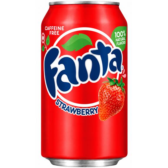 Fanta sycený nápoj s příchutí jahody 355 ml