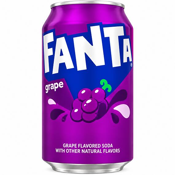 Fanta sycený nápoj s příchutí hroznu 355 ml