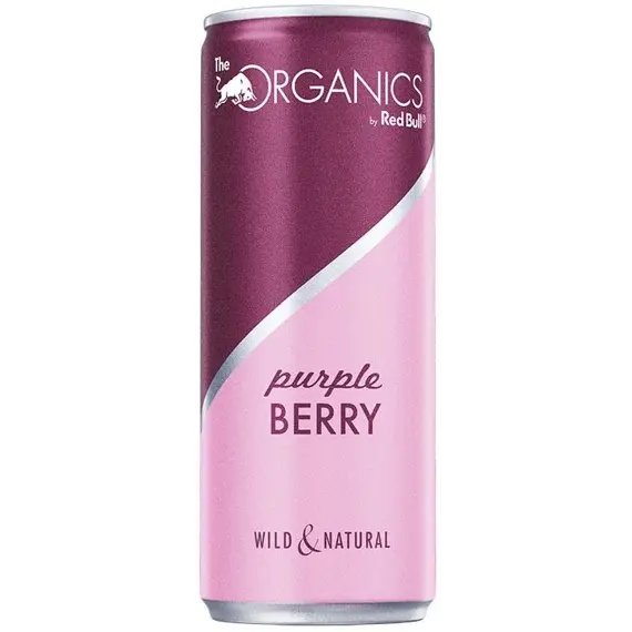 Red Bull AT Organics sycený nápoj s příchutí  lesního ovoce 330 ml