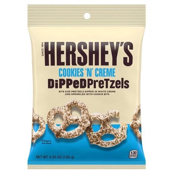 Hershey's preclíky s polevou s příchutí sušenek a krému 120 g