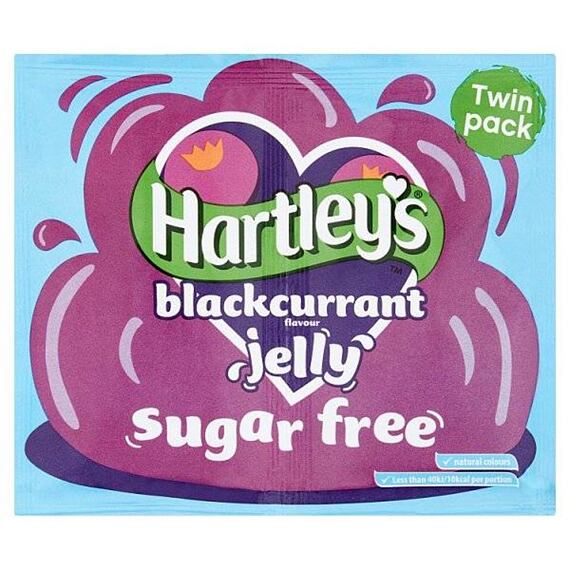 Hartleys instantní želé s příchutí černého rybízu bez cukru 23 g
