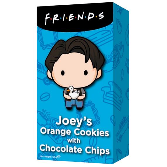 Friends Joey dark chocolate & orange cookies 150 g