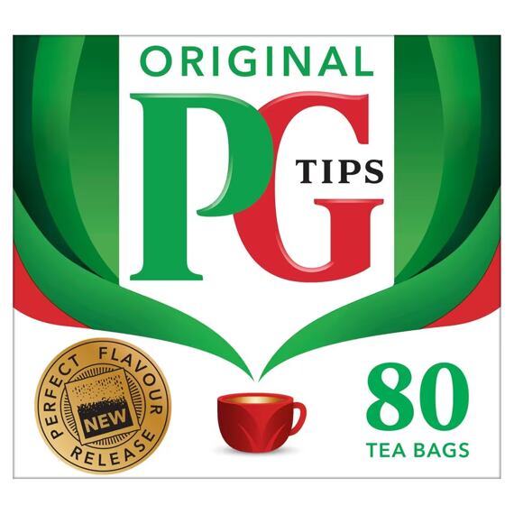 PG Tips black tea 80 pcs 232 g