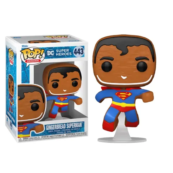 Funko Pop! DC Comics Holiday N° 443 - Gingerbread Superman