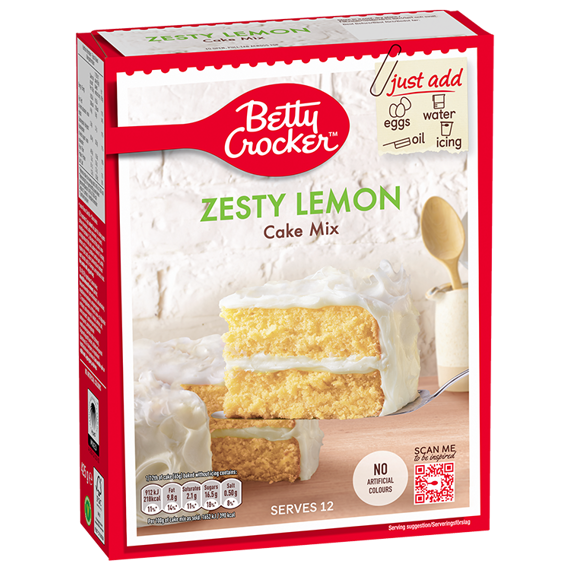 Betty Crocker směs na přípravu citronového dortu 425 g