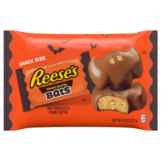 Reese's netopýři z mléčné čokolády plněné arašídovým máslem 272 g