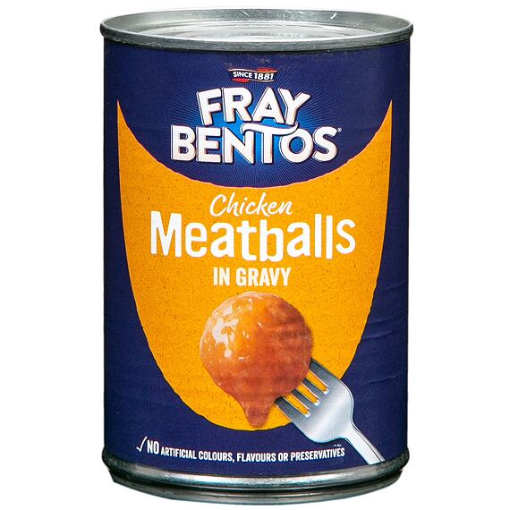 Fray Bentos kuřecí masové kuličky v gravy omáčce 380 g