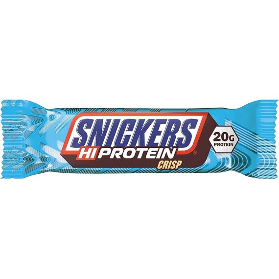 Snickers protein bar with peanuts, chips and caramel with reduced sugar 55 g