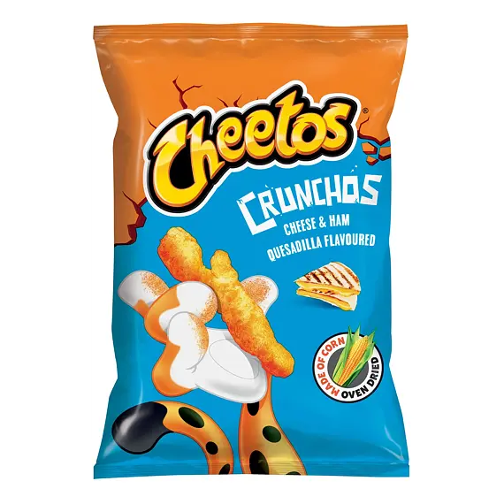 Cheetos EU Crunchos křupky s příchutí Ham and Cheese 85 g