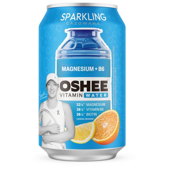 OSHEE Sparkling Vitamin Water Magnesium+B6 Lemon-Orange 330 ml