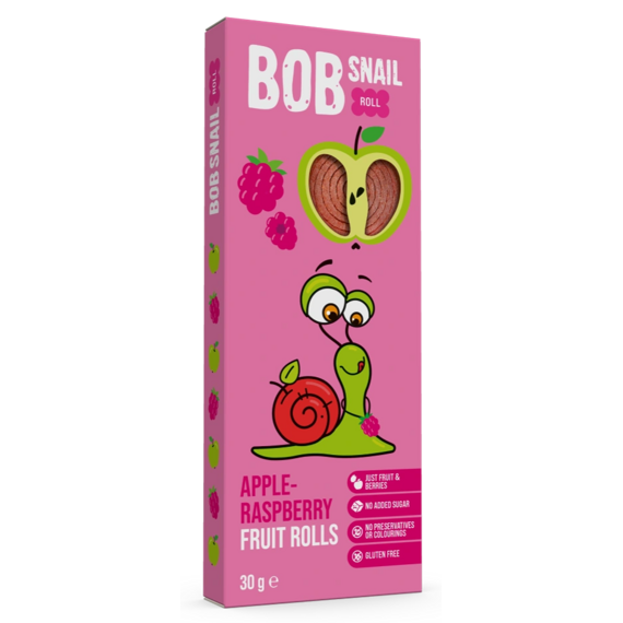 Šnek BOB jablko-malina 30 g
