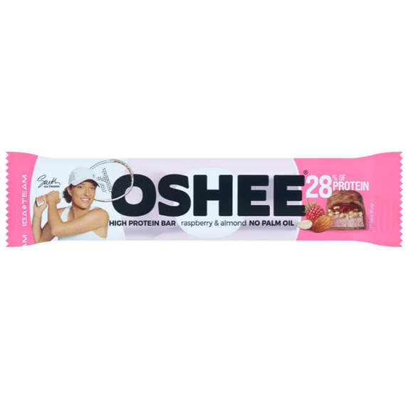 OSHEE Proteinová tyčinka Malina & Mandle 47 g