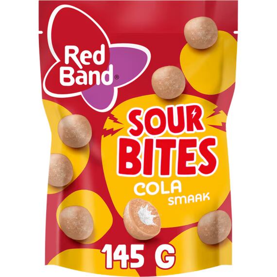 Red Band Sour Cola-Flavored Candies, 145 g