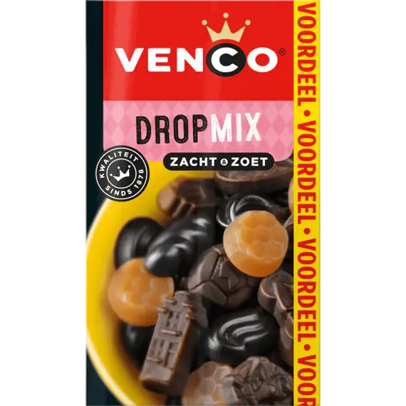 Venco mix lékořicových měkkých sladkých bonbonů 440 g