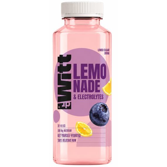 DrWitt PL Lemonade Electrolytes nápoj s příchutí citrón borůvka 550 ml