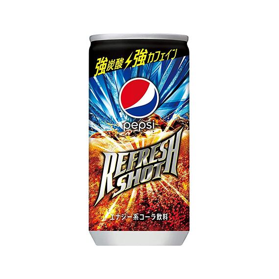 Pepsi JAP Refresh Shot Energy Drink with High Caffeine Content, 200 ml
