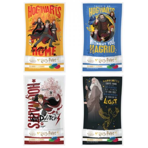 Harry Potter mix 10 příchutí žvýkacích bonbonků 1 ks 28 g