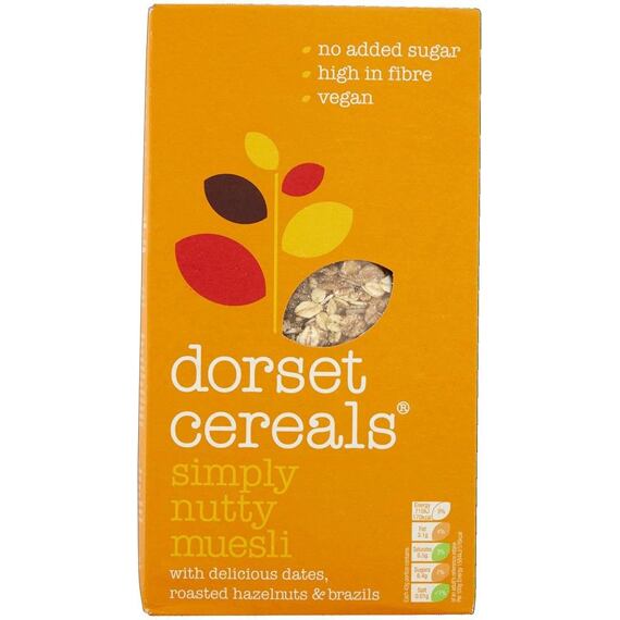 Dorset Cereals Simply müsli s ořechy a semínky 560 g