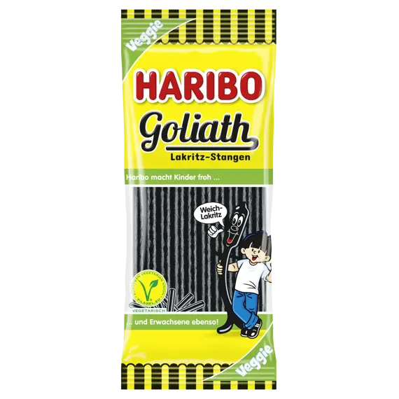 Haribo DE Goliath Lakritz lékořicové pendreky 125 g