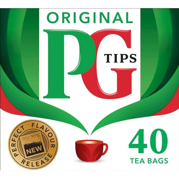 PG Tips černý čaj 40 ks 116 g