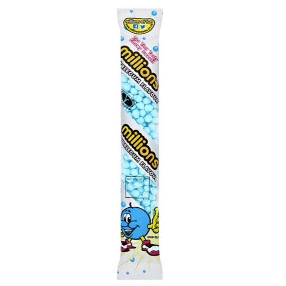 Millions chewing gum flavored candies 55 g