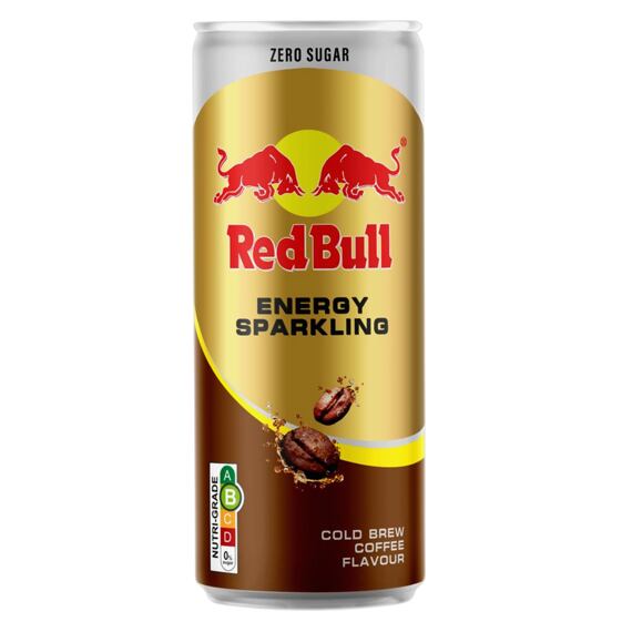 Red Bull TH Zero Cold Brew energetický nápoj s příchutí kávy bez cukru 250 ml
