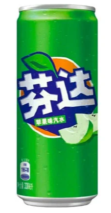 Fanta sycený nápoj s jablečnou příchutí 330 ml