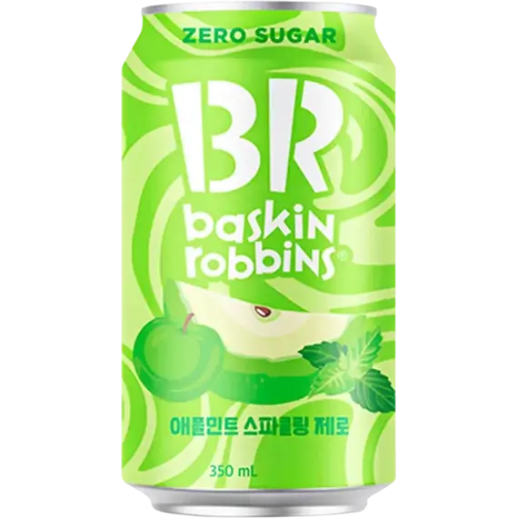 Baskin Robbins ZERO limonáda s příchutí jablka a máty 350 ml