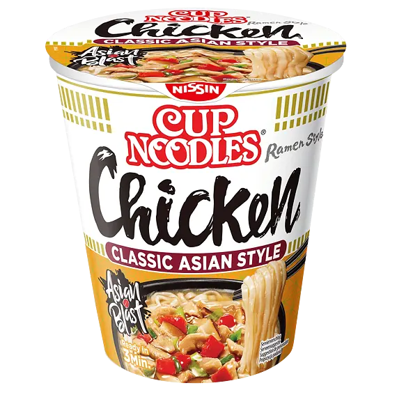 Nissin Cup Noodles Kuřecí 63 g