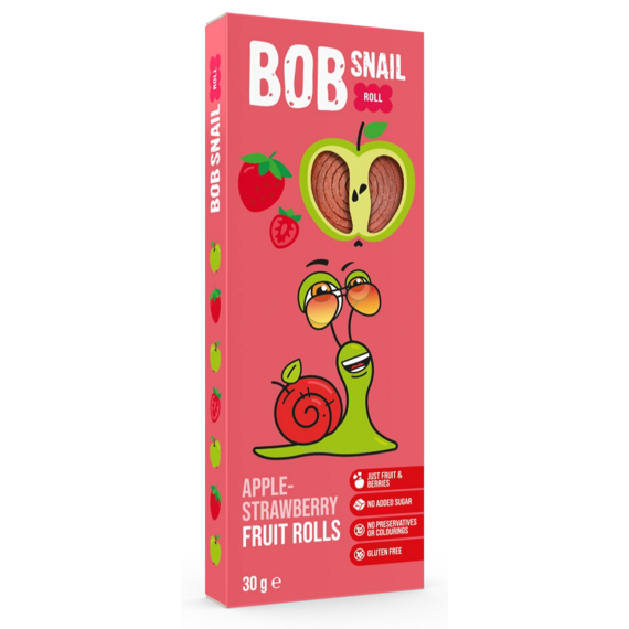 Šnek BOB jablko-jahoda 30 g