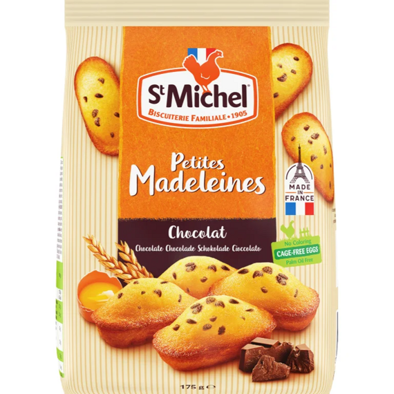 St. Michel Mini Madlenky s kousky čokolády 175 g