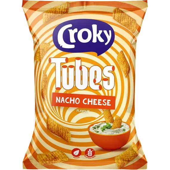 Croky kukuřičné křupky se sýrovou příchutí 100 g