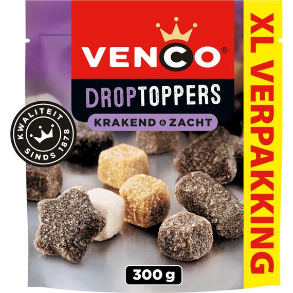 Venco mix lékořicových měkkých sladkých bonbonů obalených v cukru 300 g