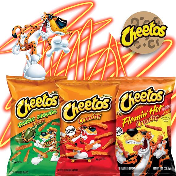 Křupavé pokušení s Cheetos