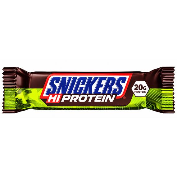Snickers proteinová tyčinka s arašídy a karamelem v polevě z mléčné čokolády 55 g