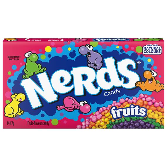 Nerds Fruits Dražé s ovocnou příchutí 141,7 g
